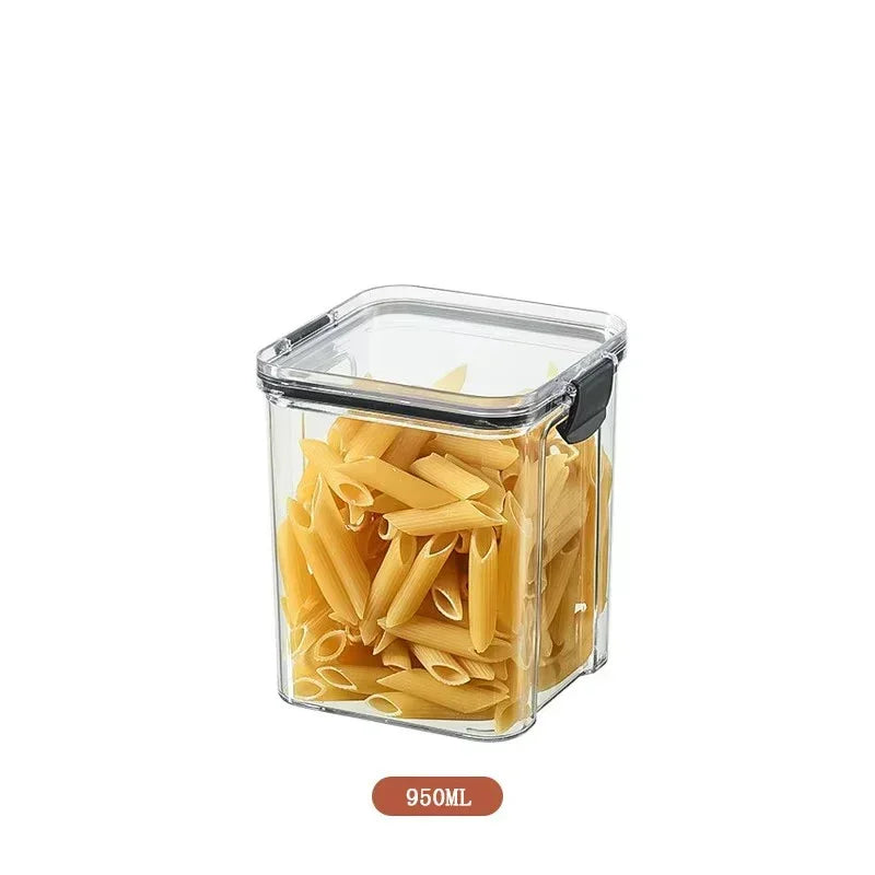 Conjuntos de potes selados empilháveis para cozinha 460-1800ml
