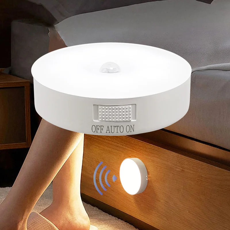 Lampâda recarregável USB com sensor de movimento