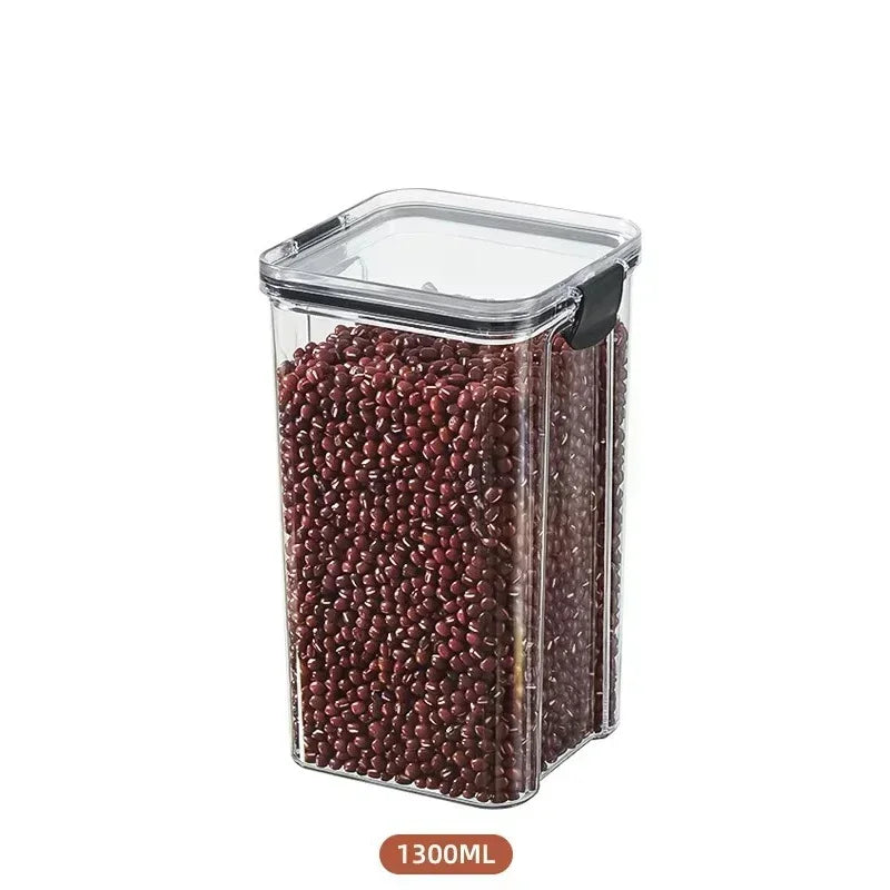 Conjuntos de potes selados empilháveis para cozinha 460-1800ml
