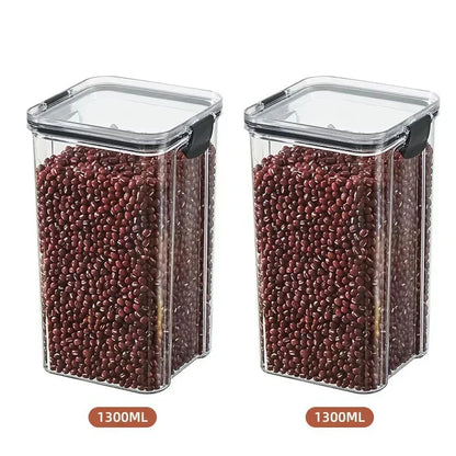 Conjuntos de potes selados empilháveis para cozinha 460-1800ml